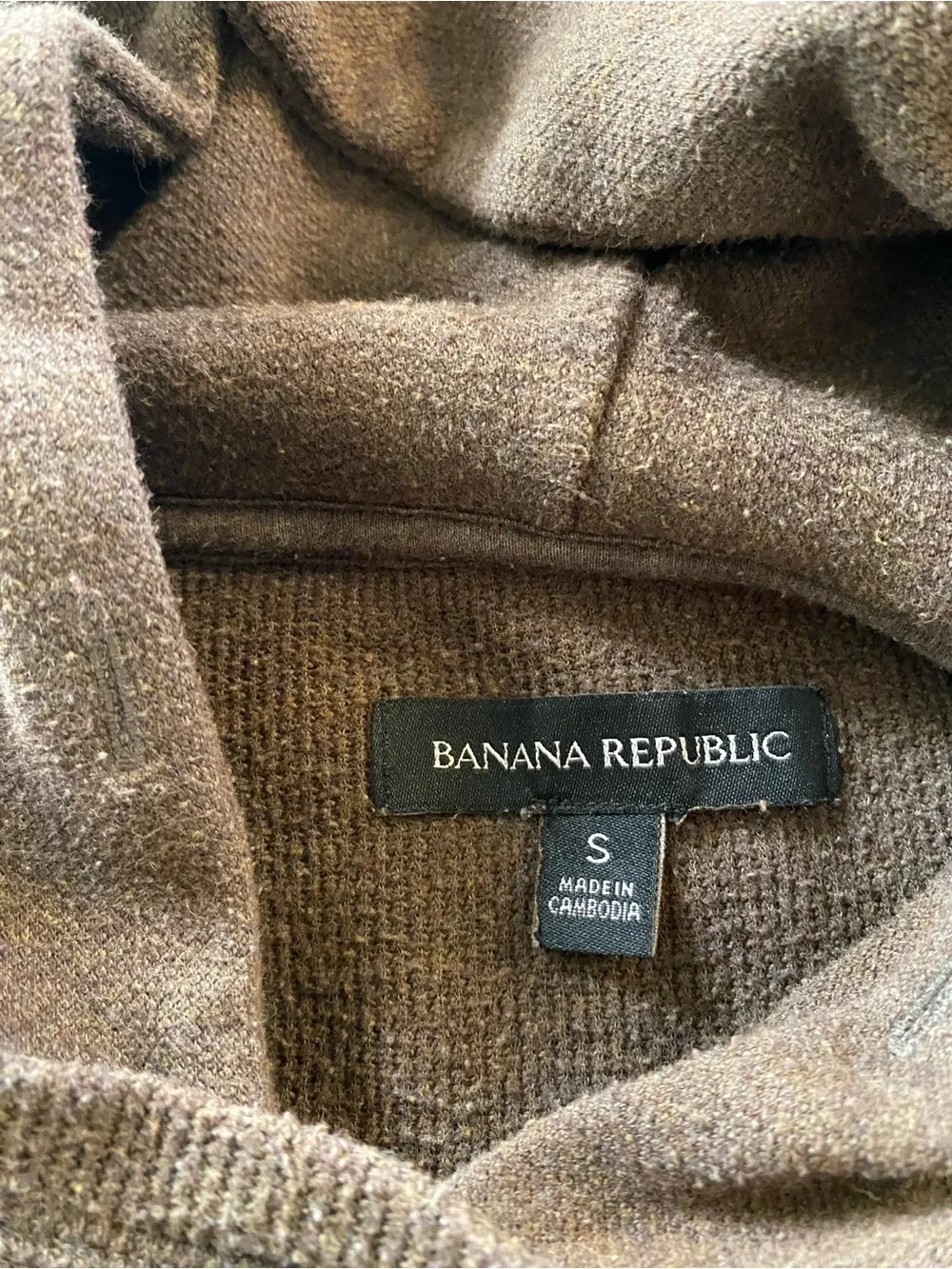 Men’s Brown Hoodie Sweater